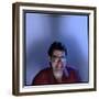 Portrait of Horror Writer Stephen King-Ted Thai-Framed Photographic Print