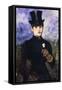 Portrait of Horsewoman-Edouard Manet-Framed Stretched Canvas