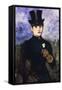 Portrait of Horsewoman-Edouard Manet-Framed Stretched Canvas