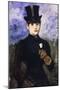 Portrait of Horsewoman-Edouard Manet-Mounted Giclee Print