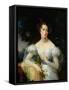 Portrait of Hortense Ballu, Future Madame Alphonse Jacob-Desmalter, C.1832-37-Antoinette Cecile Hortense Lescot Haudebourt-Framed Stretched Canvas
