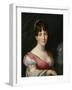 Portrait of Hortense de Beauharnais, Queen of Holland,1805-9-Anne-Louis Girodet de Roussy-Trioson-Framed Giclee Print