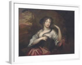 Portrait of Hortense Mancini, 1680-Henri Gascars-Framed Giclee Print