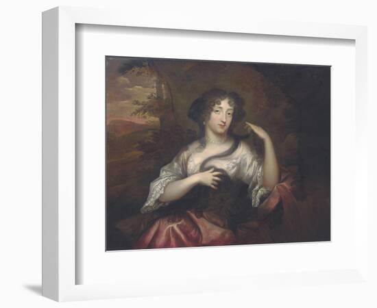 Portrait of Hortense Mancini, 1680-Henri Gascars-Framed Giclee Print