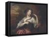 Portrait of Hortense Mancini, 1680-Henri Gascars-Framed Stretched Canvas