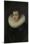 Portrait of Hortensia del Prado. Dating: c. 1625. Measurements: support: h 72.5 cm × w 58.6 cm; ...-Salomon Mesdach (attributed to)-Mounted Poster