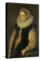 Portrait of Hortensia Del Prado (Died), Wife of Jean Fourmenois-Gortzius Geldorp-Stretched Canvas
