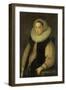 Portrait of Hortensia Del Prado (Died), Wife of Jean Fourmenois-Gortzius Geldorp-Framed Art Print