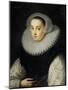 Portrait of Hortensia Del Prado (Died)-Gortzius Geldorp-Mounted Art Print