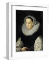 Portrait of Hortensia Del Prado (Died)-Gortzius Geldorp-Framed Art Print