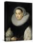 Portrait of Hortensia Del Prado (Died)-Gortzius Geldorp-Stretched Canvas