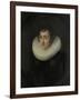 Portrait of Hortensia Del Prado-Salomon Mesdach-Framed Art Print