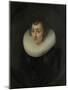 Portrait of Hortensia Del Prado-Salomon Mesdach-Mounted Art Print