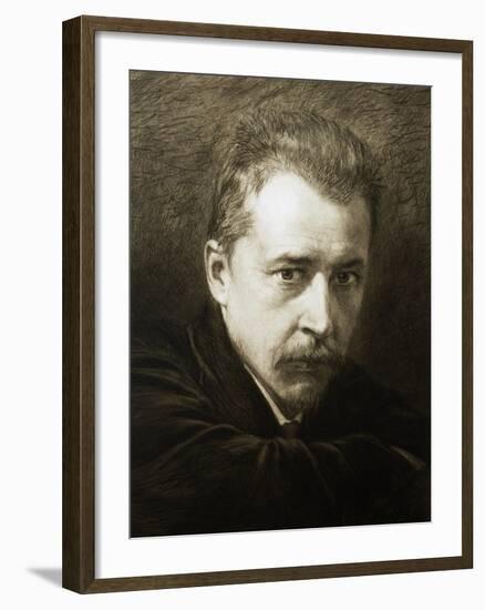 Portrait of Hugo Wolf-null-Framed Giclee Print