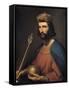 Portrait of Hugues Capet, King of France-null-Framed Stretched Canvas