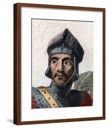 'Portrait of Hugues Ier Capet (c941996), King of France' Giclee Print