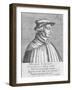 Portrait of Huldrych Zwingli, Published by Hondius, 1588-1649-German School-Framed Giclee Print