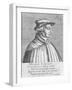 Portrait of Huldrych Zwingli, Published by Hondius, 1588-1649-German School-Framed Giclee Print