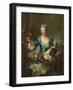 Portrait of Hyacinthe-Sophie De Beschanel-Nointel, Marquise De Louville-Hyacinthe Rigaud-Framed Giclee Print