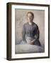 Portrait of Ida, 1892-Vilhelm Hammershoi-Framed Giclee Print