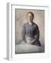 Portrait of Ida, 1892-Vilhelm Hammershoi-Framed Giclee Print