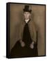 Portrait of Ida Ilsted, 1890-Vilhelm Hammershoi-Framed Stretched Canvas