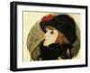 Portrait of Ida Roessler-Egon Schiele-Framed Art Print