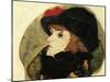 Portrait of Ida Roessler-Egon Schiele-Mounted Art Print