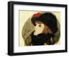 Portrait of Ida Roessler-Egon Schiele-Framed Art Print