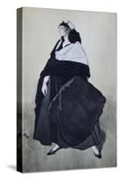 Portrait of Ida Rubinstein-Léon Bakst-Stretched Canvas