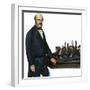 Portrait of Ignac Fulop Semmelweis (Buda 1818-Dobling, 1865), Hungarian Physician-null-Framed Giclee Print