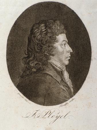 'Portrait of Ignace Joseph Pleyel' Giclee Print