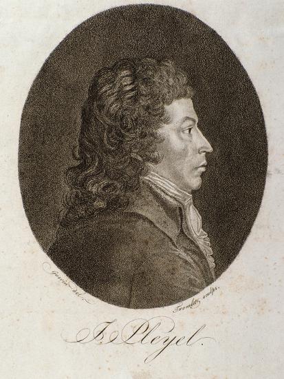 'Portrait of Ignace Joseph Pleyel' Giclee Print