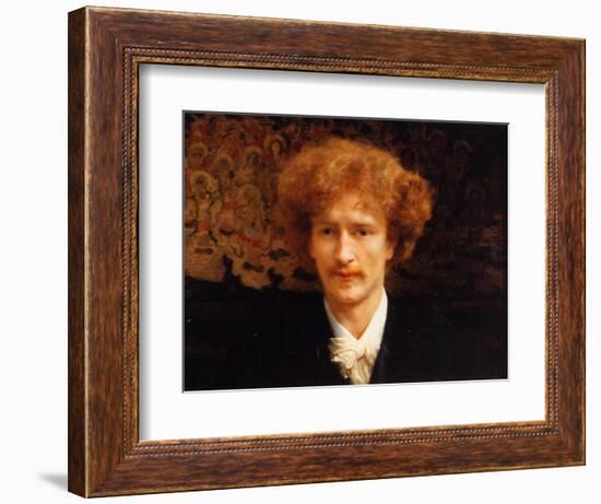 Portrait of Ignacy Jan Paderewski, 1891-Sir Lawrence Alma-Tadema-Framed Giclee Print