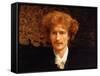 Portrait of Ignacy Jan Paderewski, 1891-Sir Lawrence Alma-Tadema-Framed Stretched Canvas