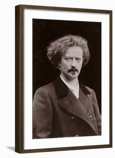 Portrait of Ignacy Jan Paderewski-null-Framed Photographic Print