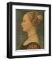 Portrait of Ignota, c.1433-1489-Antonio Pollaiolo-Framed Premium Giclee Print