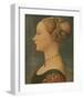 Portrait of Ignota, c.1433-1489-Antonio Pollaiolo-Framed Premium Giclee Print