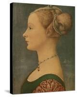 Portrait of Ignota, c.1433-1489-Antonio Pollaiolo-Stretched Canvas