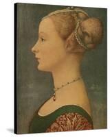 Portrait of Ignota, c.1433-1489-Antonio Pollaiolo-Stretched Canvas