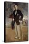 Portrait of Igor Stravinsky, 1915-Jacques-emile Blanche-Framed Stretched Canvas