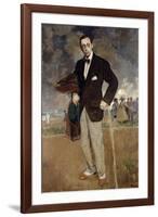 Portrait of Igor Stravinsky, 1915-Jacques-emile Blanche-Framed Giclee Print