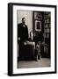 Portrait of Igor Stravinsky and Claude Debussy at the Time of the Diaghilev Ballets 'Jeux' and…-Erik Satie-Framed Giclee Print