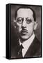 Portrait of Igor Stravinsky-null-Framed Stretched Canvas