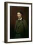 Portrait of Ilya Efimovich Repin, 1876-Ivan Nikolaevich Kramskoy-Framed Giclee Print