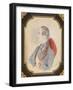 Portrait of Ilya Mikhaylovich Miklashevsky, 1844-Thomas Wright-Framed Giclee Print