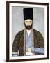 Portrait of 'Imad Al Daulah, Imam Quli Khan, C.1855-1860-Abu'l Hassan Ghaffari-Framed Premium Giclee Print