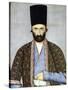 Portrait of 'Imad Al Daulah, Imam Quli Khan, C.1855-1860-Abu'l Hassan Ghaffari-Stretched Canvas