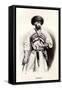 Portrait of Imam Shamil (1799-187), 19th Century-null-Framed Stretched Canvas