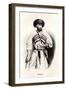 Portrait of Imam Shamil (1799-187), 19th Century-null-Framed Giclee Print